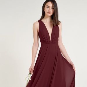 Jenny Yoo Ryan Bridesmaids Dress - Hibiscus